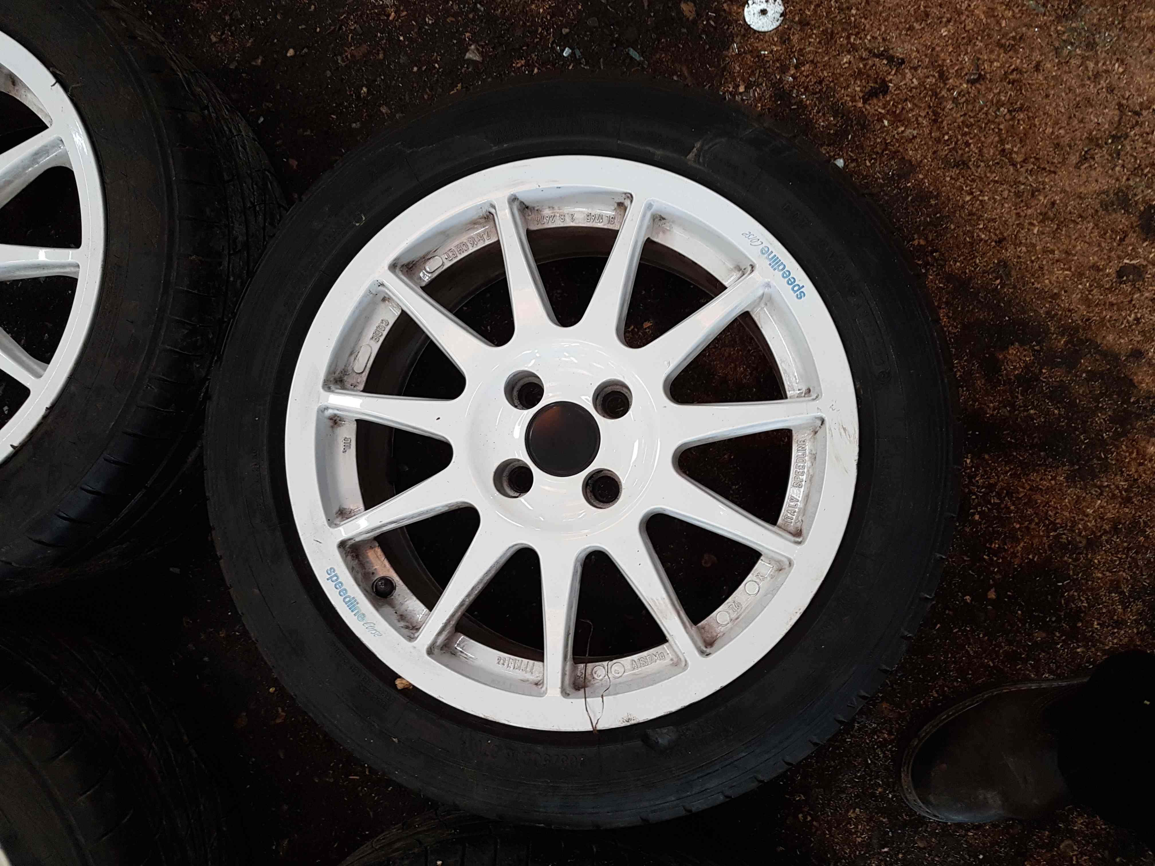 Thumb 2 Renault Clio Sport MK2 2001-2006 172 182 Speedline Alloy Wheels 16Inch Set White