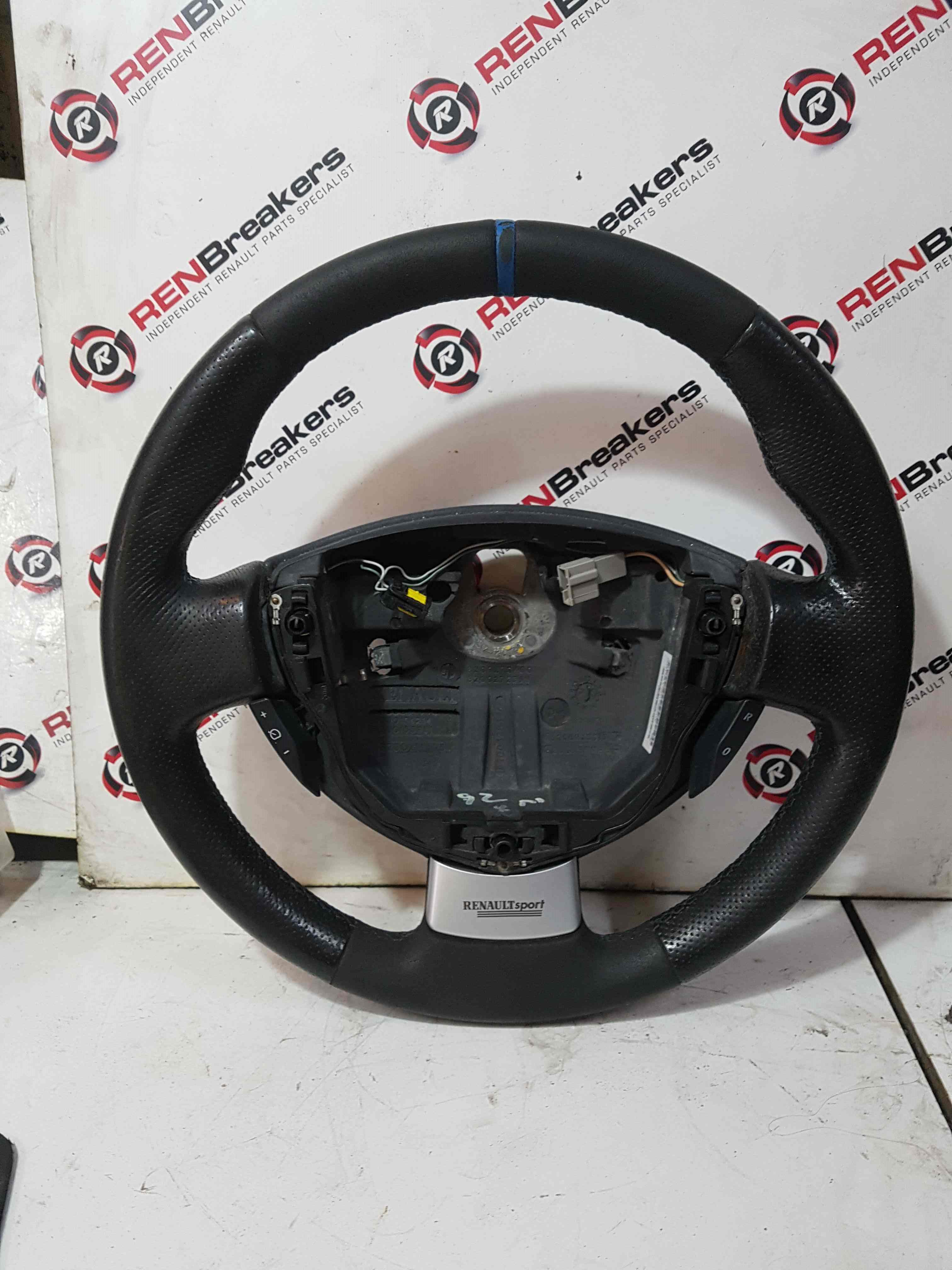 Thumb 2 Renault Clio Sport MK2 2001-2006 172 182 Steering Wheel Blue Trim 8200151214
