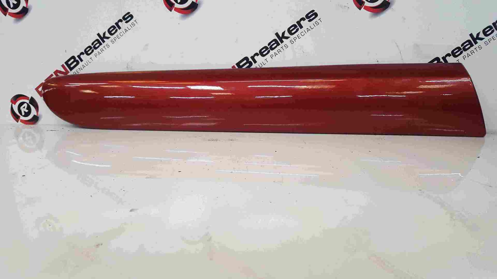 Renault Clio Sport MK2 2001-2006 172 Drivers OSR Rear Moulding Trim Red TEB76