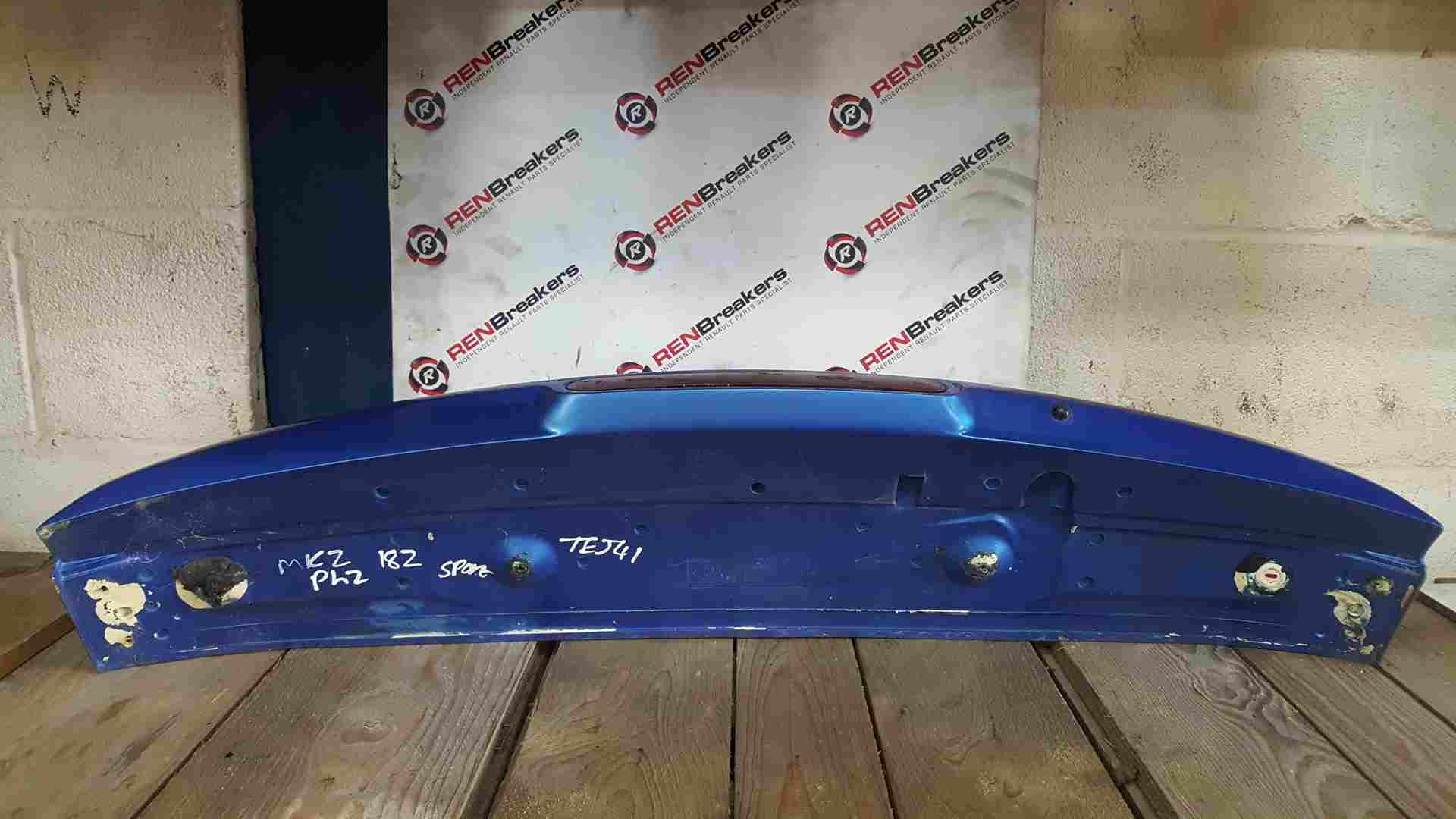Thumb 5 Renault Clio Sport MK2 2001-2006 182 CUP Rear Boot Spoiler Blue Tej41