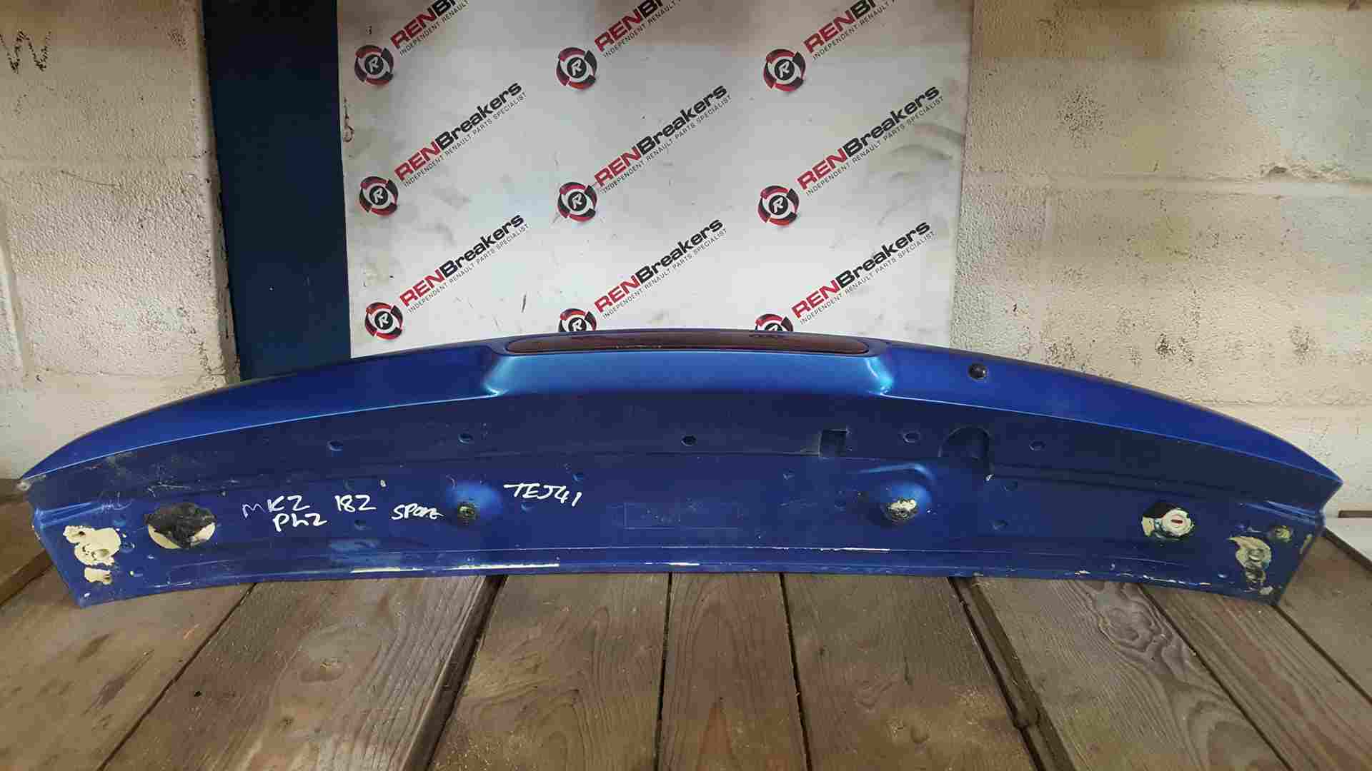 Thumb 6 Renault Clio Sport MK2 2001-2006 182 CUP Rear Boot Spoiler Blue Tej41