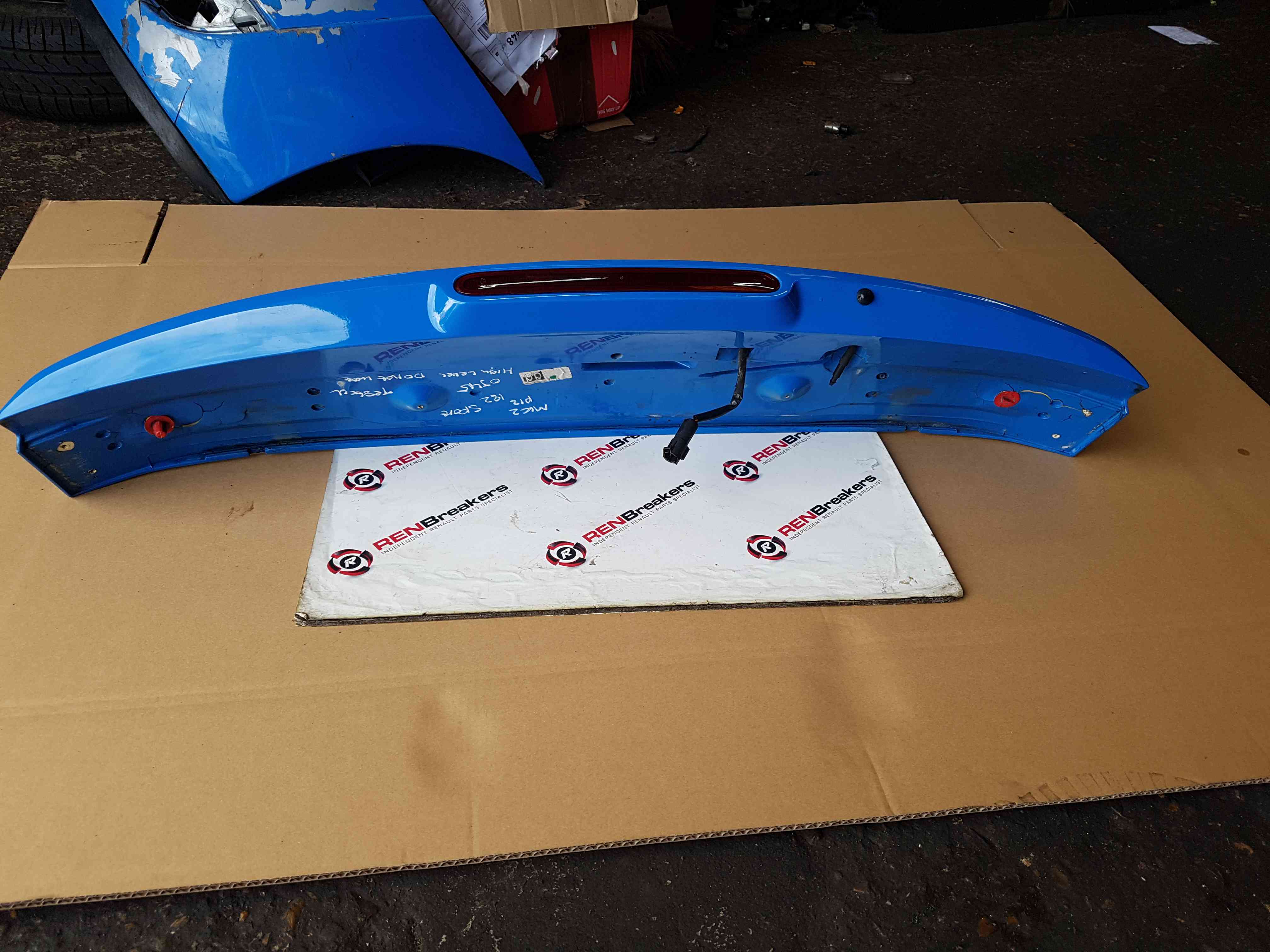 Thumb 6 Renault Clio Sport MK2 2001-2006 182 CUP Rear Boot Spoiler Blue oj45