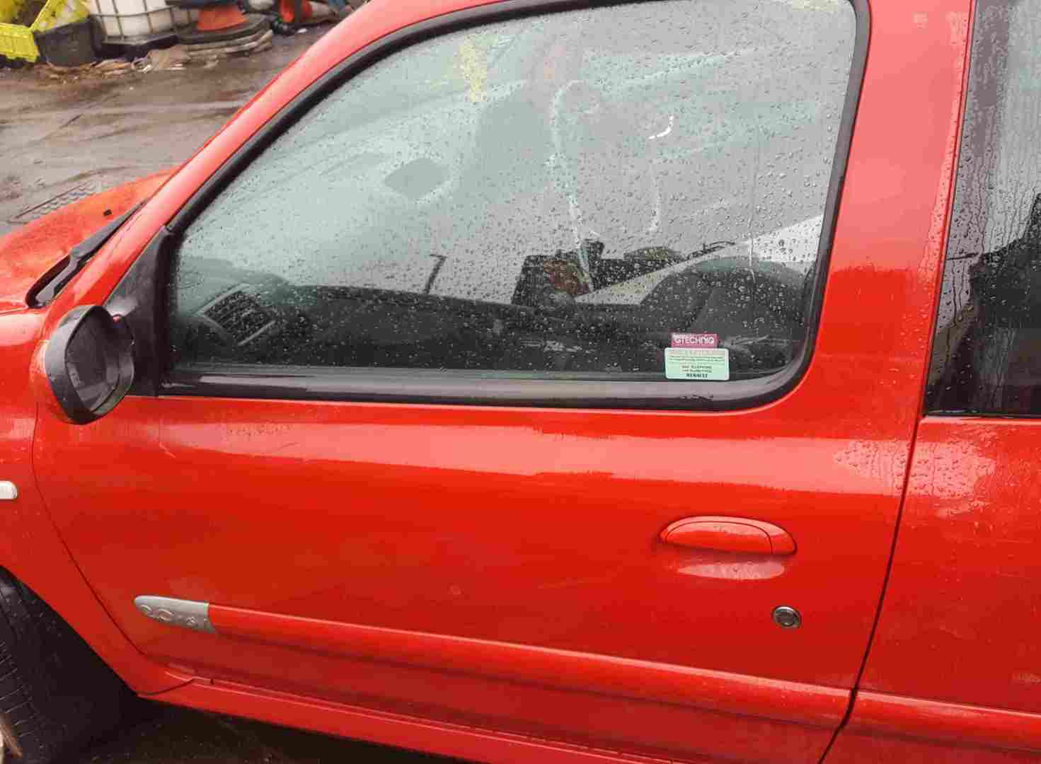 Renault Clio Sport MK2 2001-2006 182 Trophy Passenger NSF Front Door Red OV727