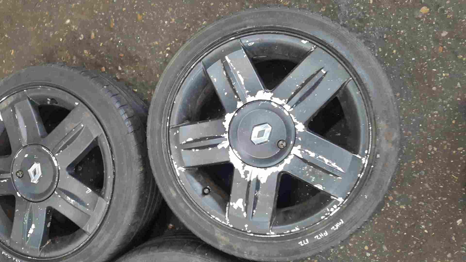 Thumb 6 Renault Clio Sport MK2 2001-2006 Black Alloy Wheels X5 195 45 16 16inch