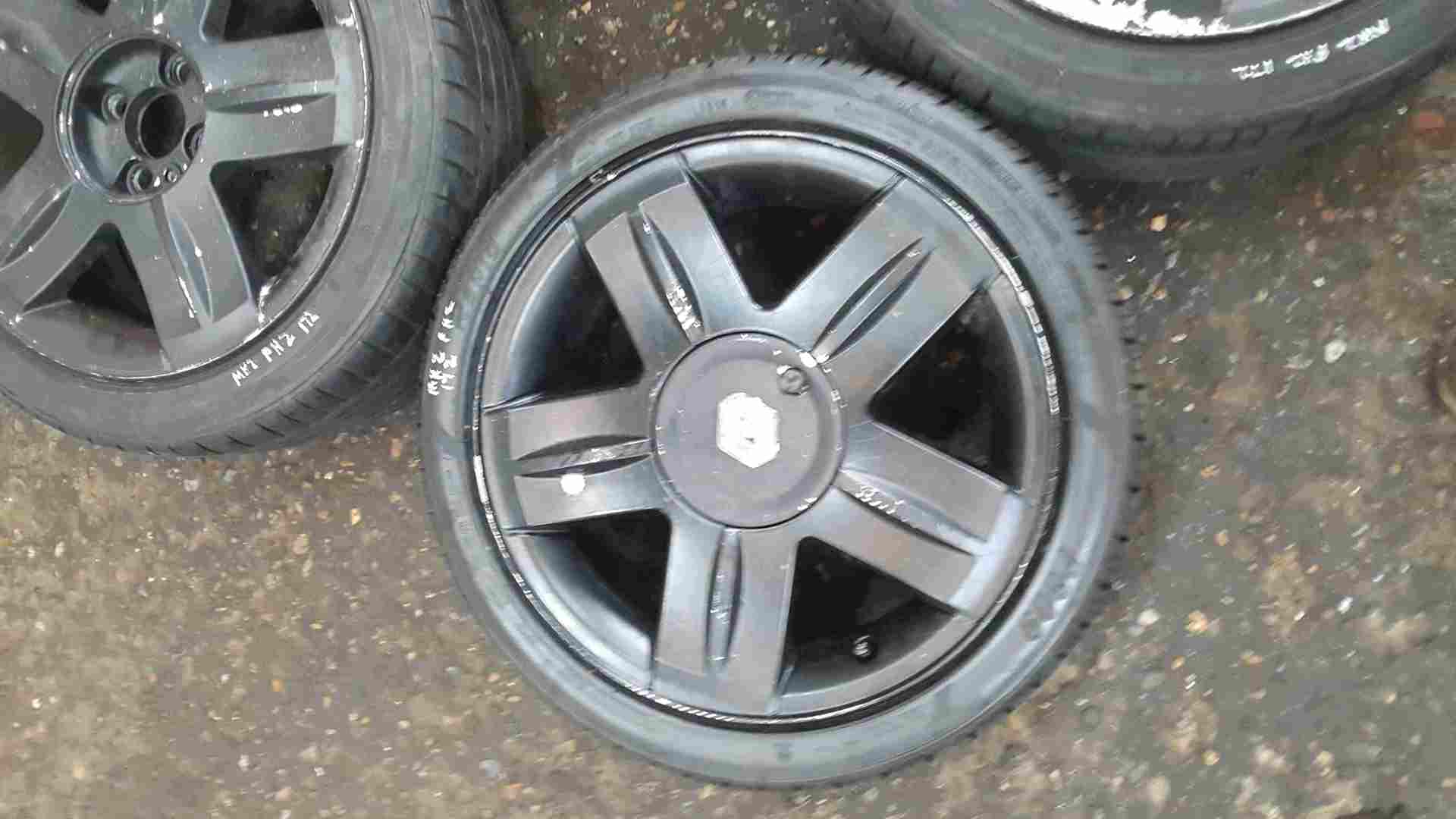 Thumb 3 Renault Clio Sport MK2 2001-2006 Black Alloy Wheels X5 195 45 16 16inch