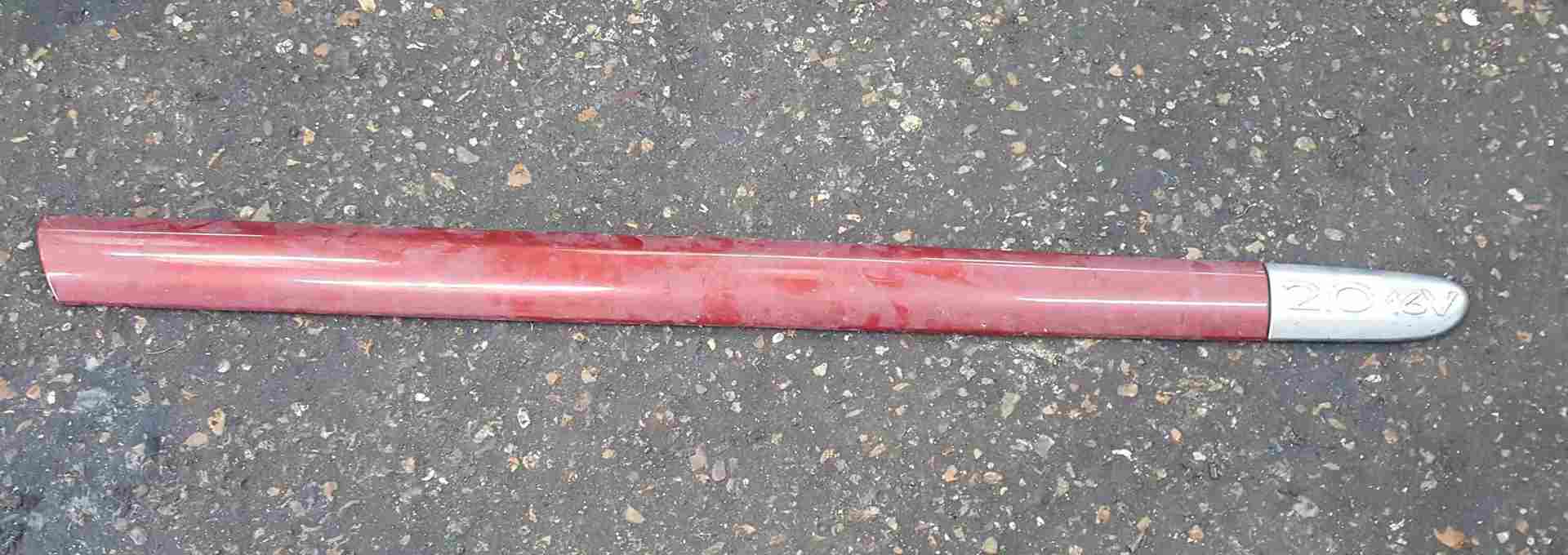 Thumb 2 Renault Clio Sport MK2 2001-2006 Drivers OSF Front Door Moulding Trim Red TEB76
