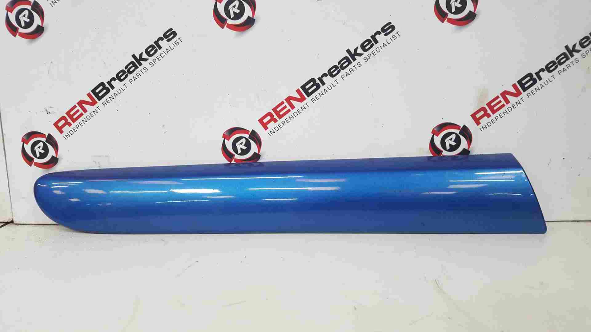 Renault Clio Sport MK2 2001-2006 Drivers OSR Rear Door Trim Blue TEJ41