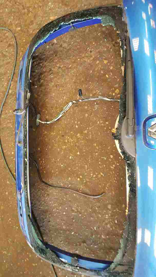 Thumb 3 Renault Clio Sport MK2 2001-2006 Rear Tailgate Boot Blue TEJ41