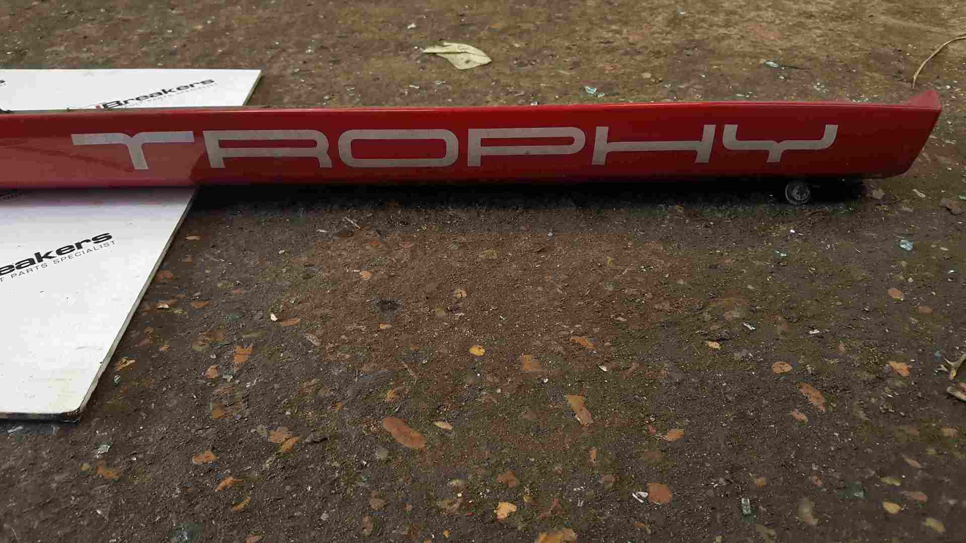Thumb 4 Renault Clio Sport MK2 TROPHY 2001-2006 Passenger NS Side Skirt Red OV727