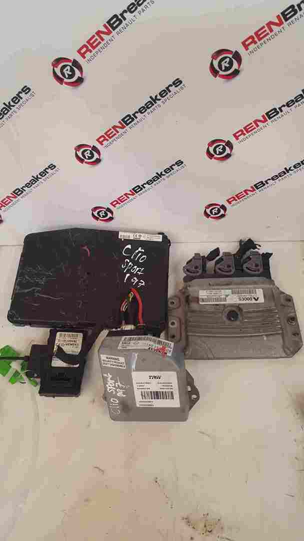 Renault Clio Sport MK3 2005-2009 197 2.0 ECU Set UCH BCM + Key Card 8200751241