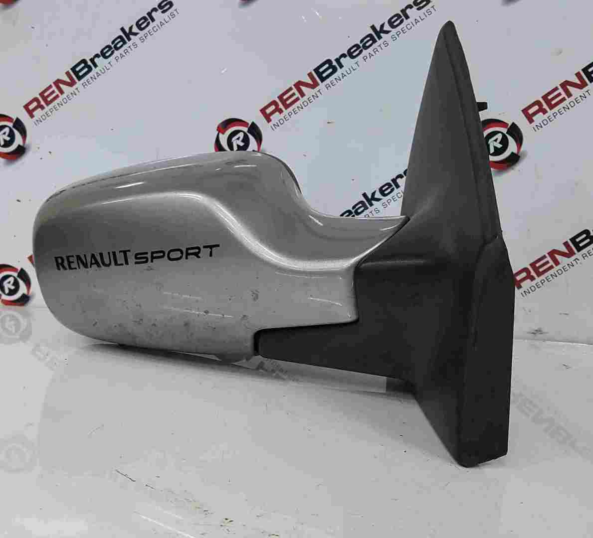 Renault Clio Sport MK3 2005-2009 197 Drivers OS Wing Mirror Silver TEF60