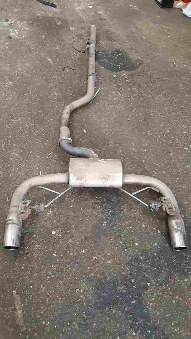 Renault Clio Sport MK3 2005-2009 197 Exhaust System De Cat Box