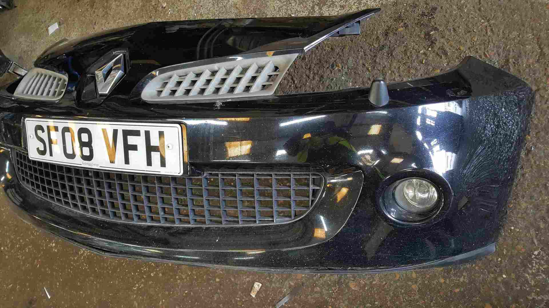 Thumb 4 Renault Clio Sport MK3 2005-2009 197 Front Bumper Black TEGNA