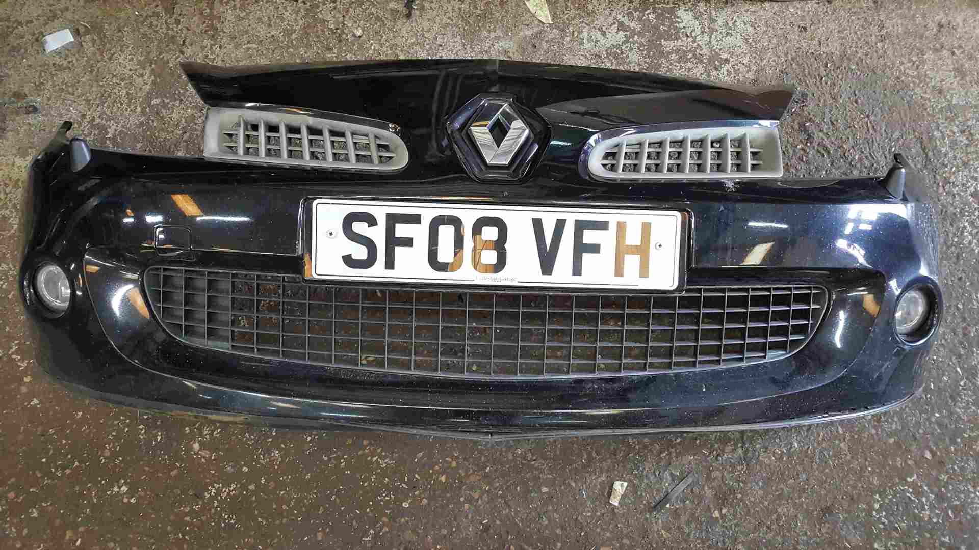 Renault Clio Sport MK3 2005-2009 197 Front Bumper Black TEGNA