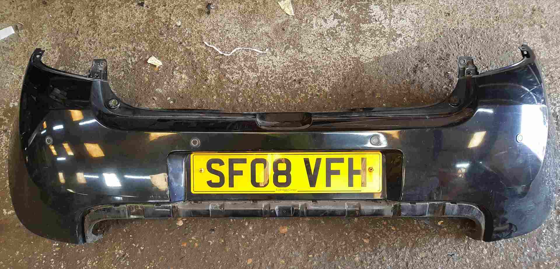Renault Clio Sport MK3 2005-2009 197 Rear Bumper Black TEGNA Reversing Sensors
