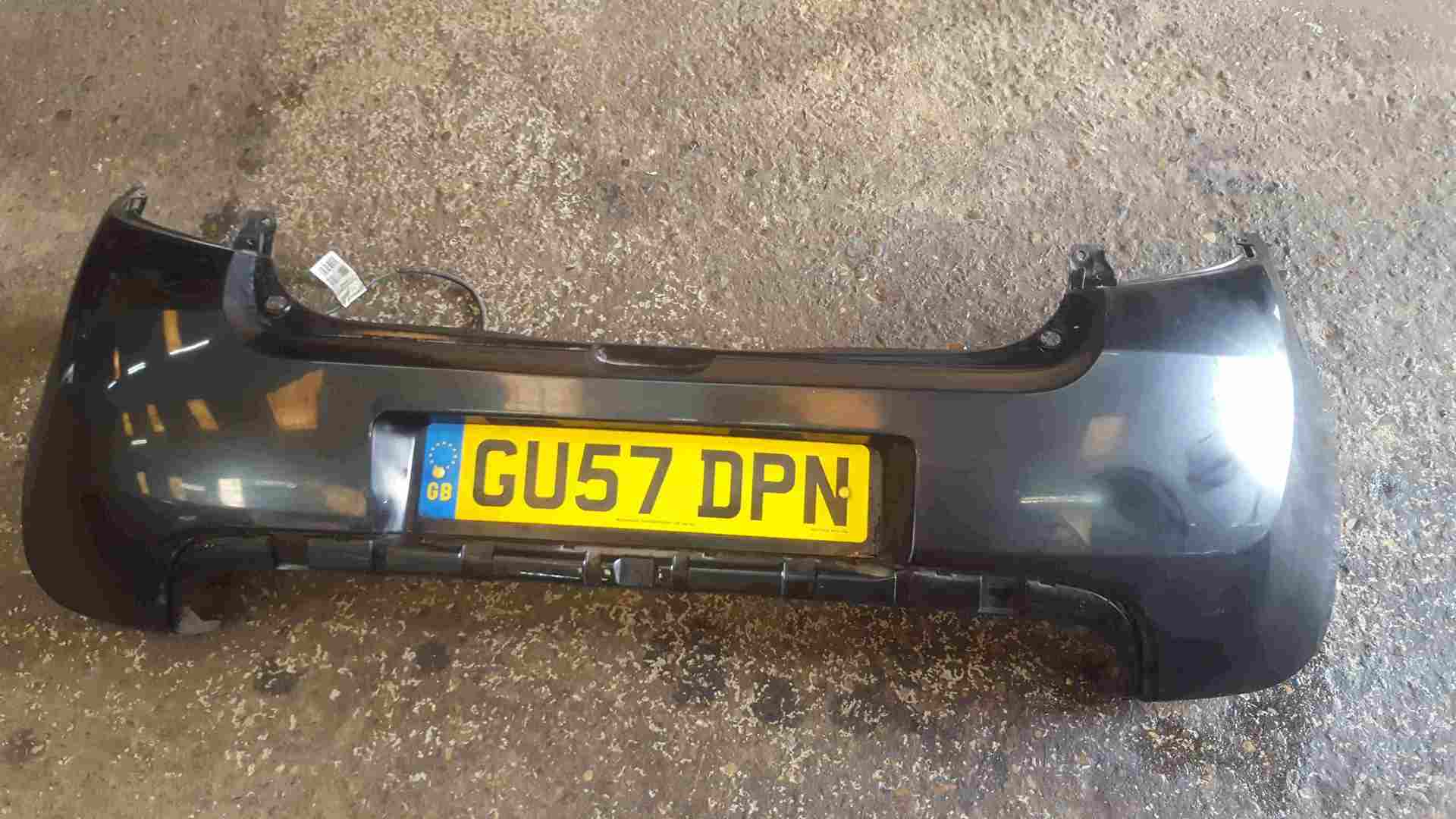 Renault Clio Sport MK3 2005-2009 Rear Bumper Black TEGNA
