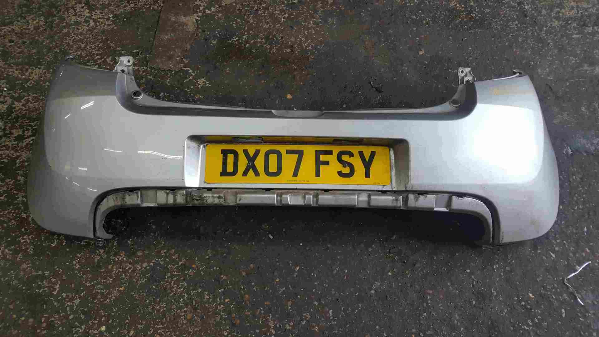 Renault Clio Sport MK3 2005-2009 Rear Bumper Grey Silver TEF60