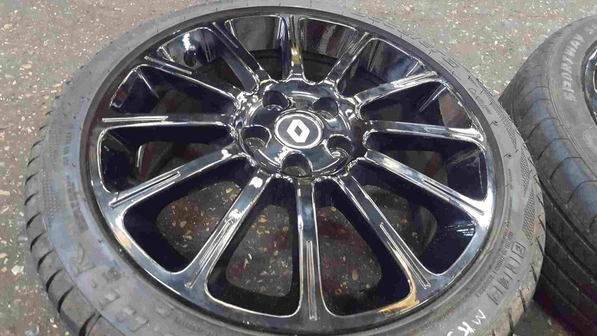 Thumb 5 Renault Clio Sport MK3 2005-2012 197 200 Black Alloy Wheels 17inch