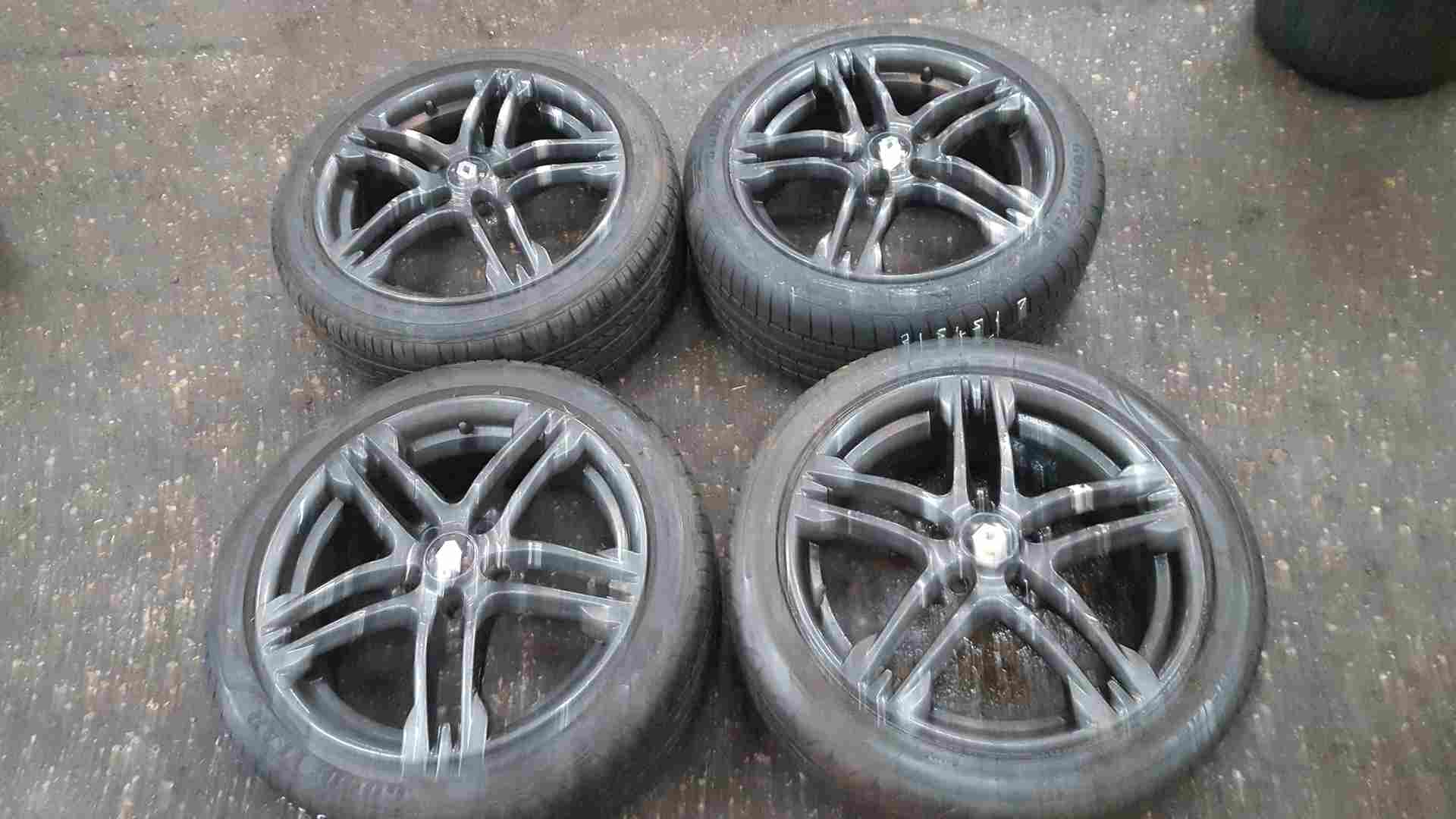 Thumb 2 Renault Clio Sport MK3 2005-2012 197 200 Black Alloy Wheels SET X4 17 Inch 2/5