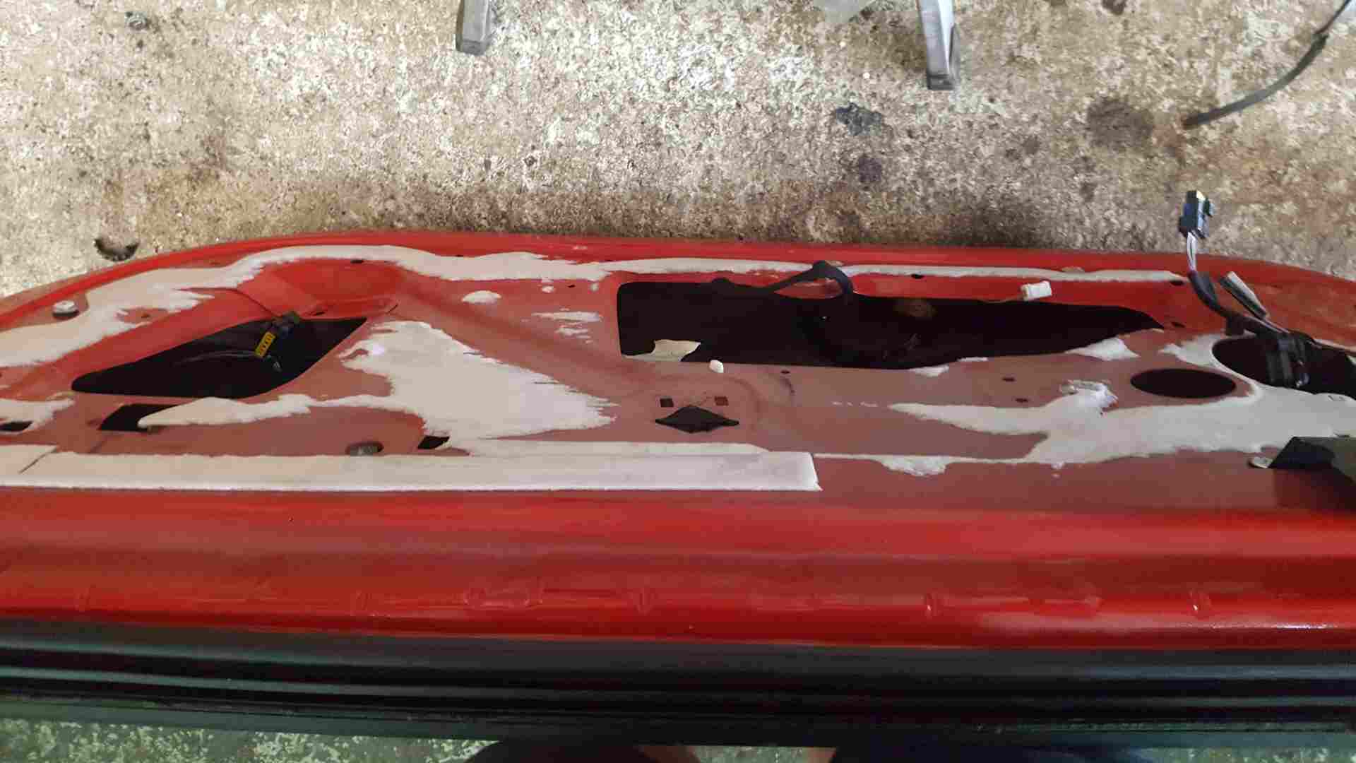 Thumb 3 Renault Clio Sport MK3 2005-2012 197 200 Drivers OSF Front Door RED Ovnnf