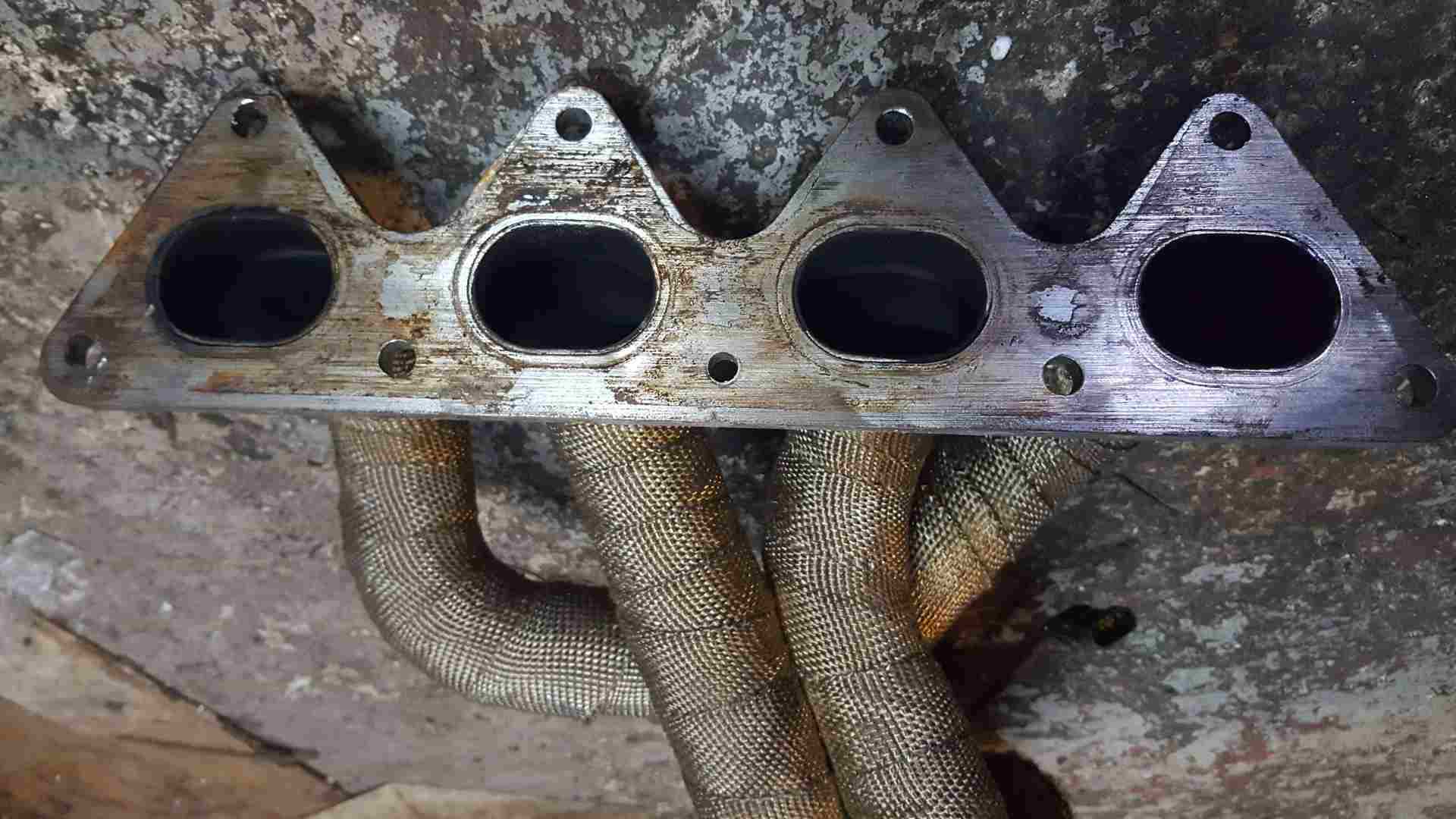 Thumb 2 Renault Clio Sport MK3 2005-2012 197 200 Exhaust Manifold Mani Wrapped
