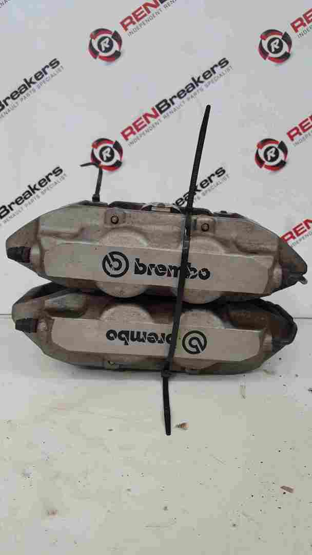 Thumb 3 Renault Clio Sport MK3 2005-2012 197 200 Front Brake Calipers Pair Silver
