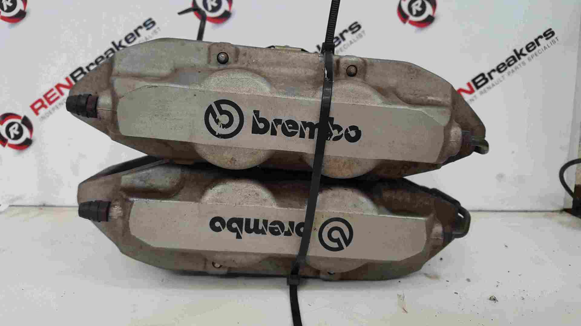 Renault Clio Sport MK3 2005-2012 197 200 Front Brake Calipers Pair Silver