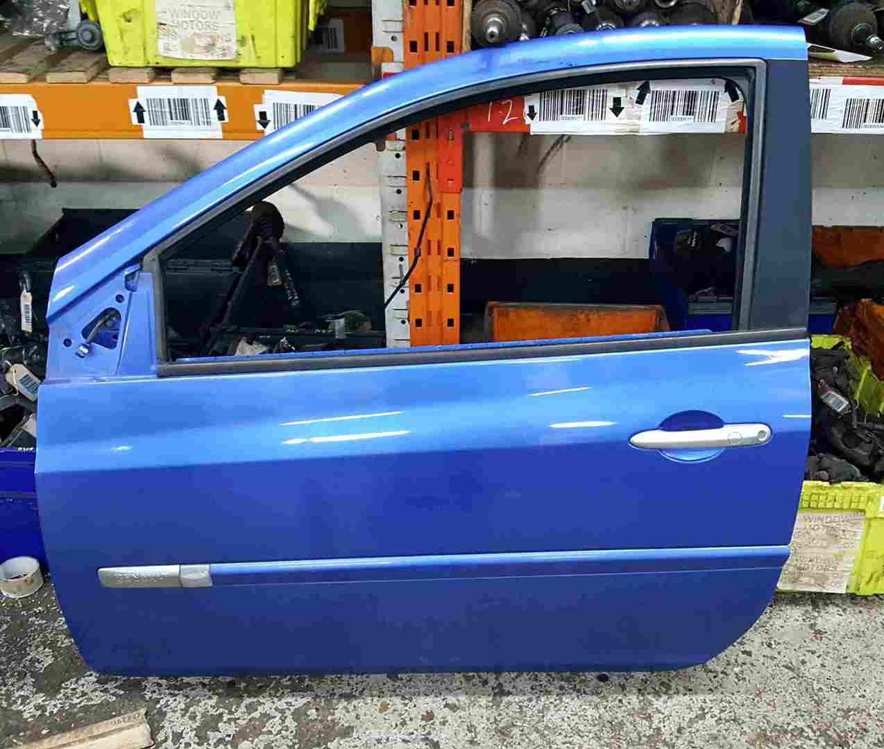 Renault Clio Sport MK3 2005-2012 197 200 Passenger NSF Front Door Blue TERNC