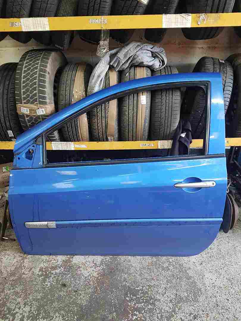 Renault Clio Sport MK3 2005-2012 197 200 Passenger NSF Front Door Blue Ternc