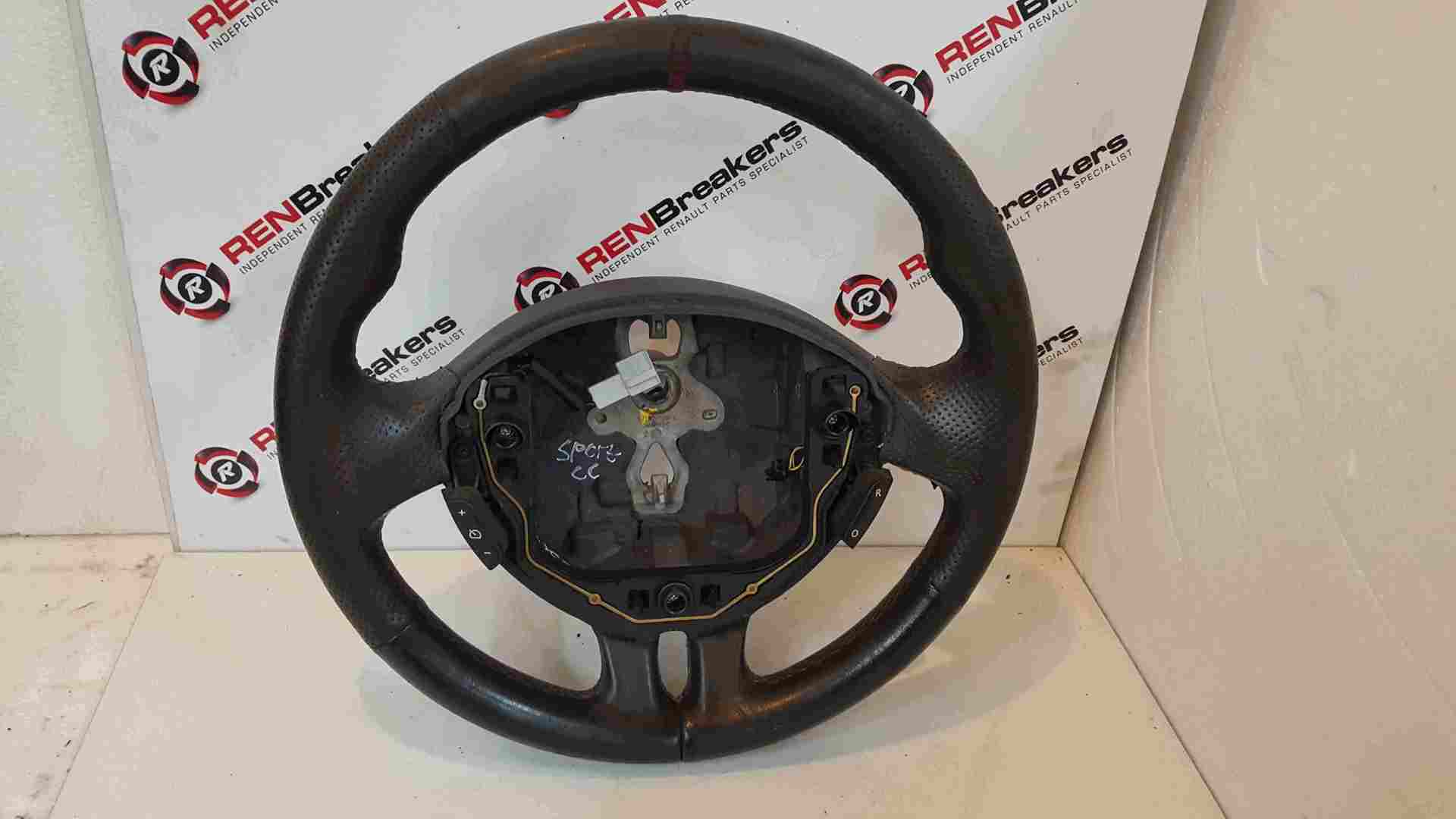 Renault Clio Sport MK3 2005-2012 197 200 Steering Wheel Red Stitching Cruise