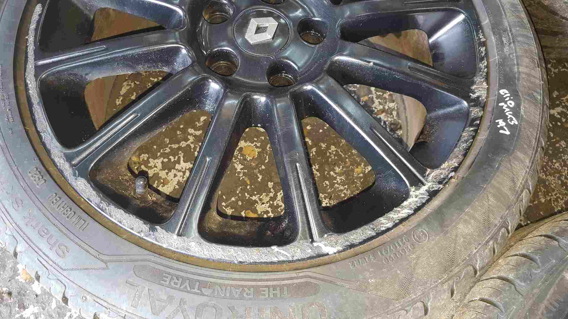 Thumb 3 Renault Clio Sport MK3 2005-2012 197 Alloy Wheels Set Black 17inch 8200739299