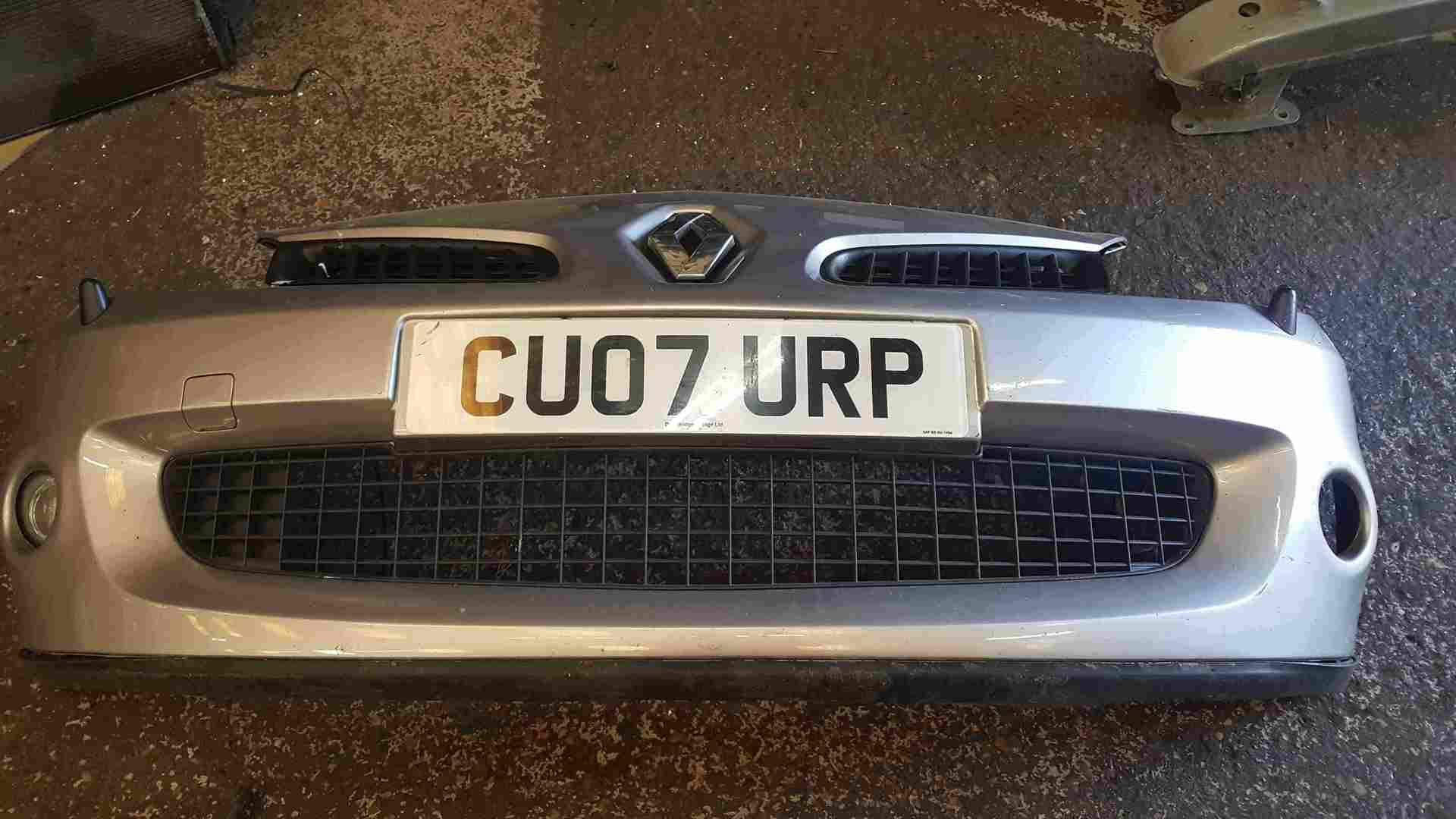 Renault Clio Sport MK3 2005-2012 197 Front Bumper Grey Silver TEF60