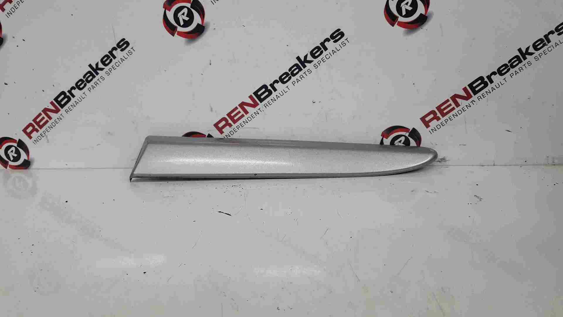 Renault Clio Sport MK3 2005-2012 197 Passenger NSR Rear Moulding Silver TEF60