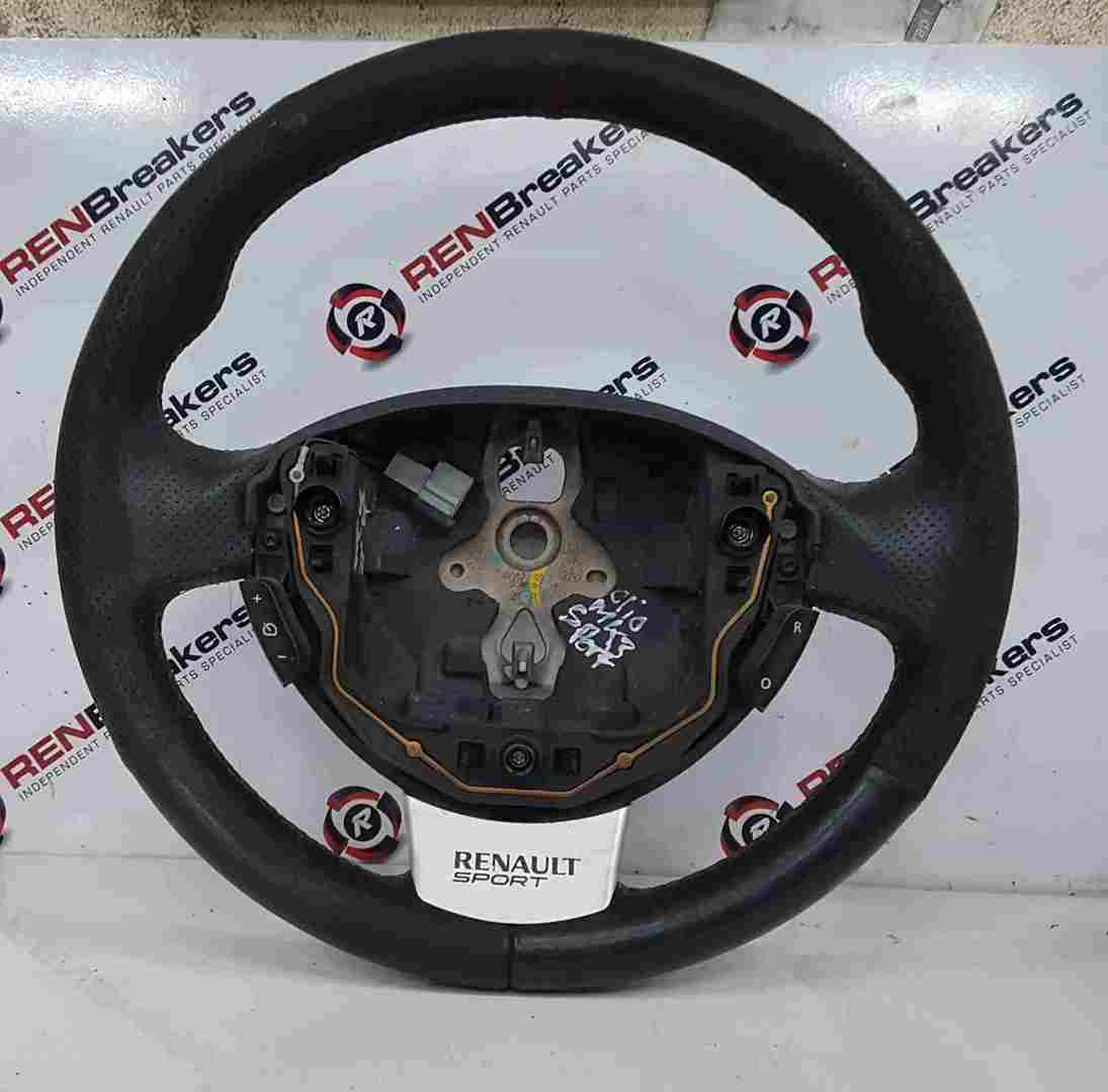 Renault Clio Sport MK3 2005-2012 197 Steering Wheel Red Stitching 8200316984