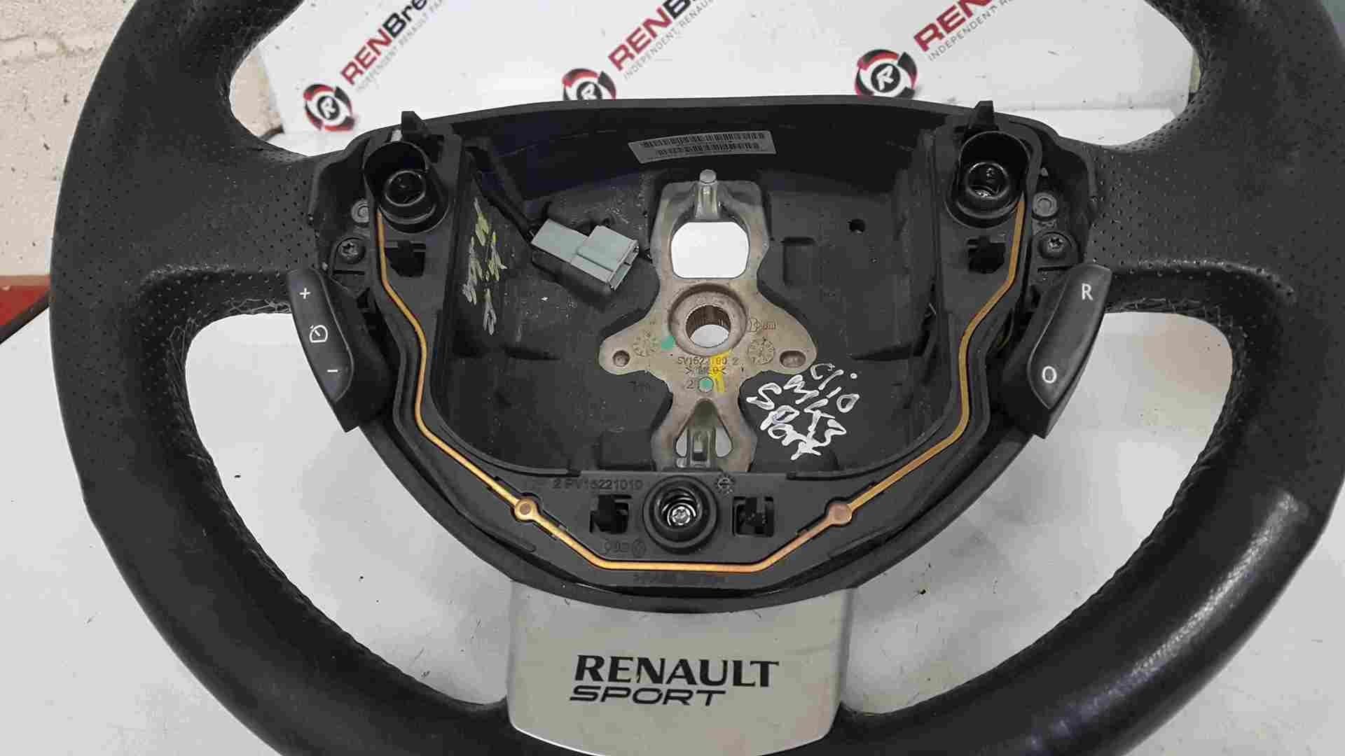 Thumb 4 Renault Clio Sport MK3 2005-2012 197 Steering Wheel Red Stitching 8200316984