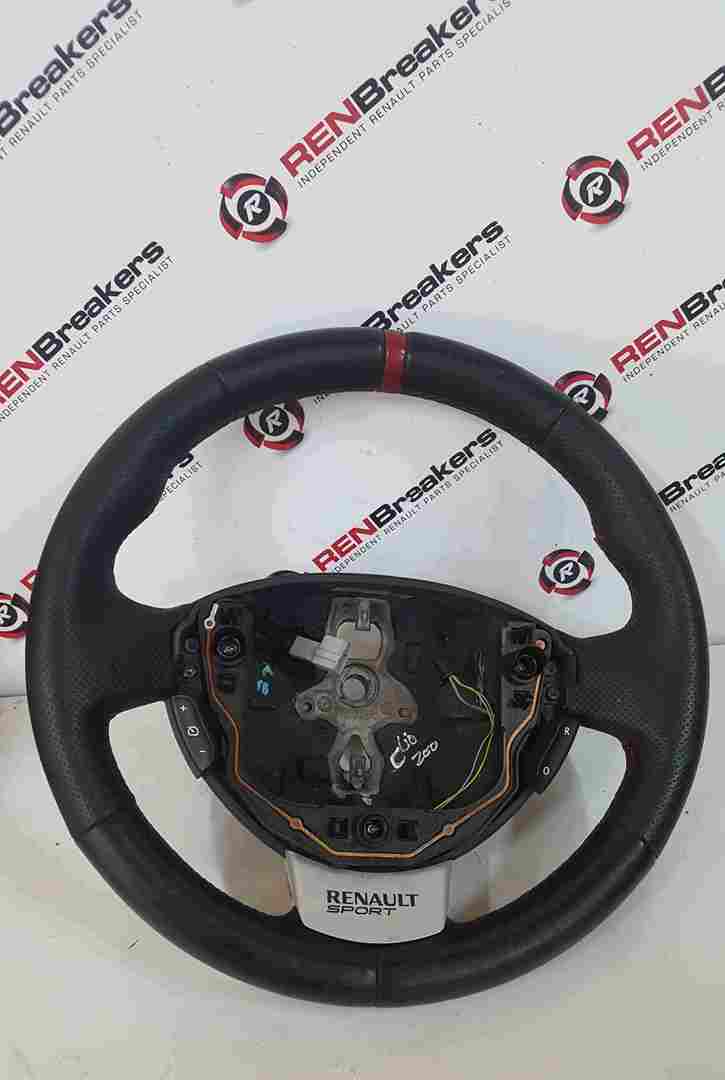 Thumb 3 Renault Clio Sport MK3 2005-2012 200 Steering Wheel Red Strip
