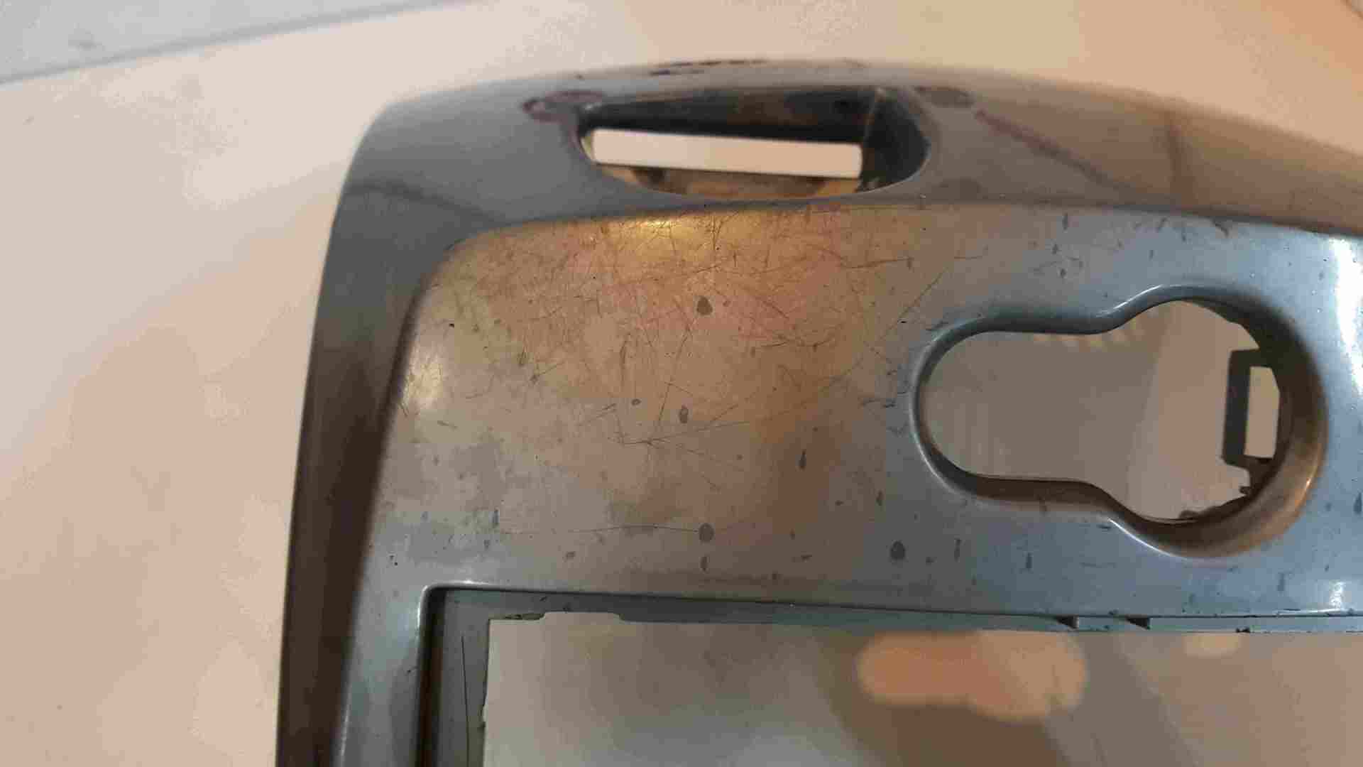 Thumb 3 Renault Clio Sport MK3 2005-2012 Dashboard Heater Surround Gloss Grey KEY CARD