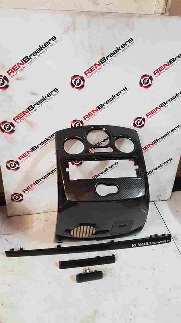 Thumb 4 Renault Clio Sport MK3 2005-2012 Dashboard Trims Interior SET Carbon Fibre Style