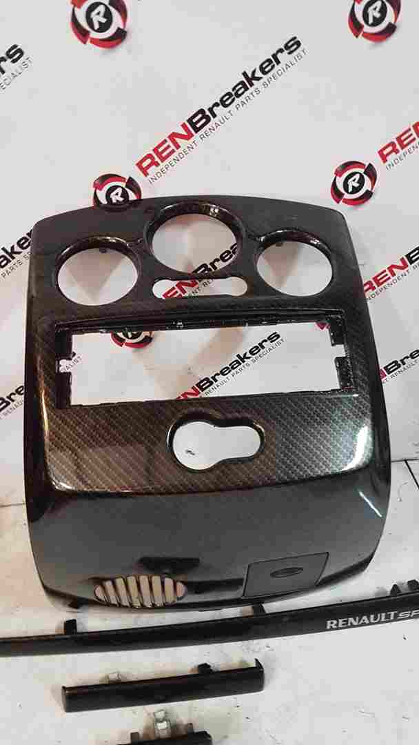Thumb 5 Renault Clio Sport MK3 2005-2012 Dashboard Trims Interior SET Carbon Fibre Style