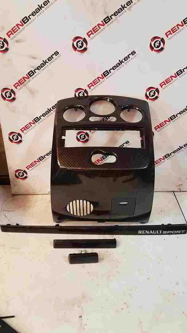 Thumb 7 Renault Clio Sport MK3 2005-2012 Dashboard Trims Interior SET Carbon Fibre Style