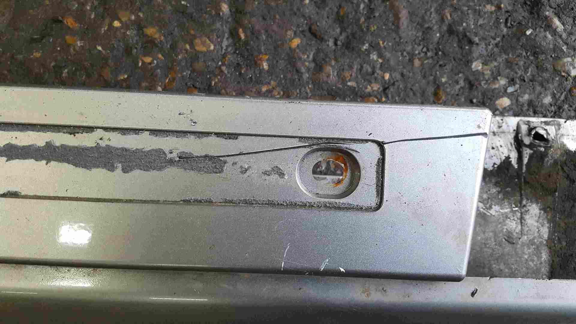 Thumb 2 Renault Clio Sport MK3 2005-2012 Drivers OS Side Skirt Grey TEF60