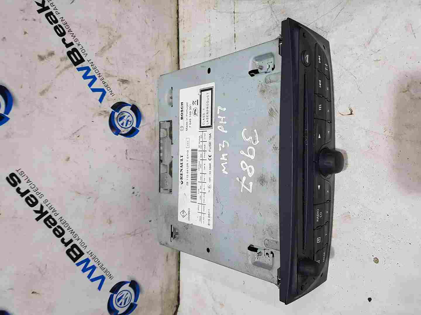 Thumb 3 Renault Clio Sport MK3 2005-2012 Radio Cd Player Head Unit + Code 281156412R