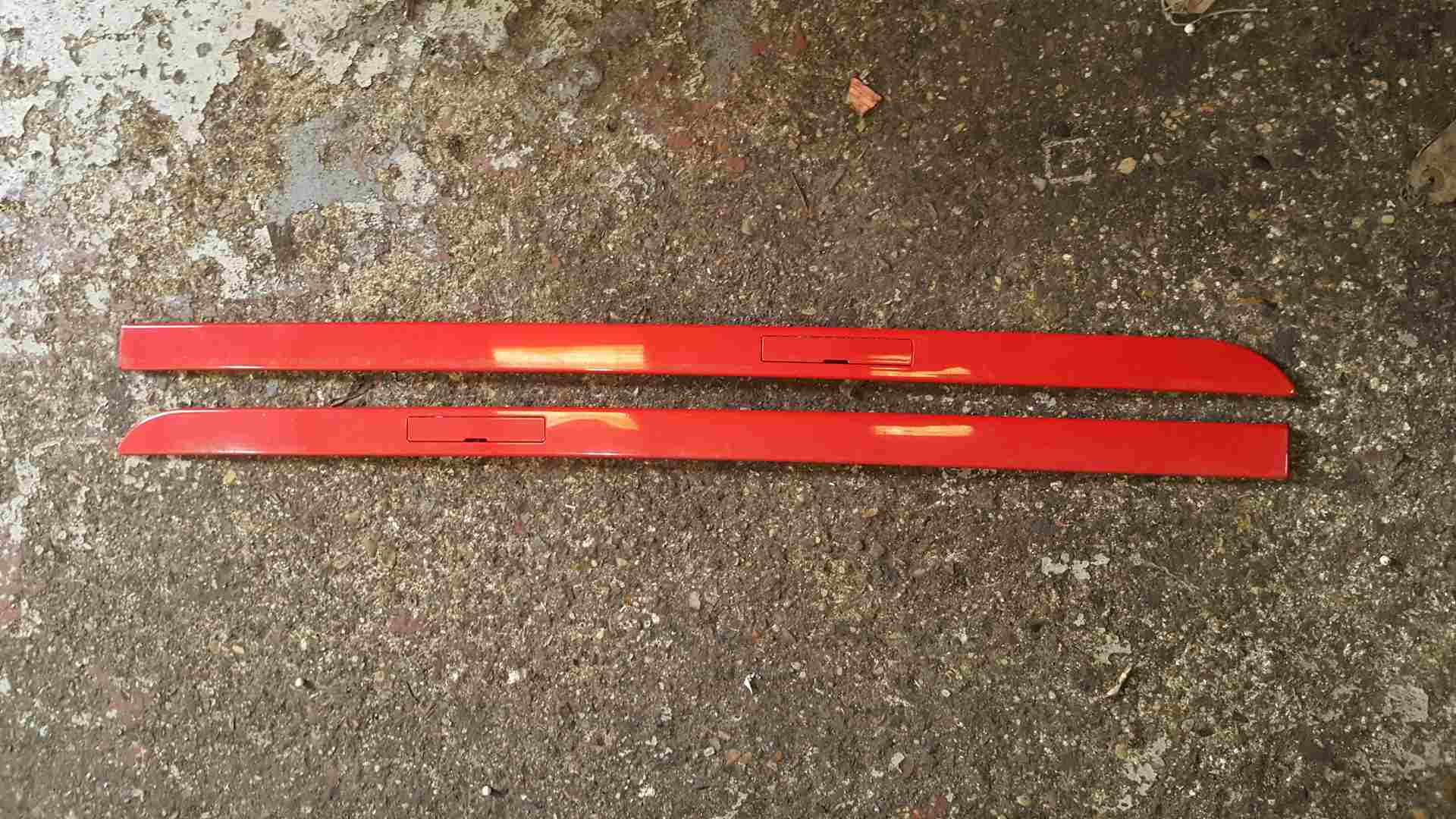 Renault Clio Sport MK3 2005-2012 Roof Trims RED Ovnnf