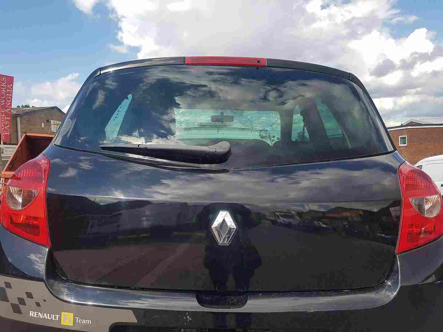 Renault Clio Sport MK3 2009-2012 197 200 Rear Boot Tailgate Black Tegna