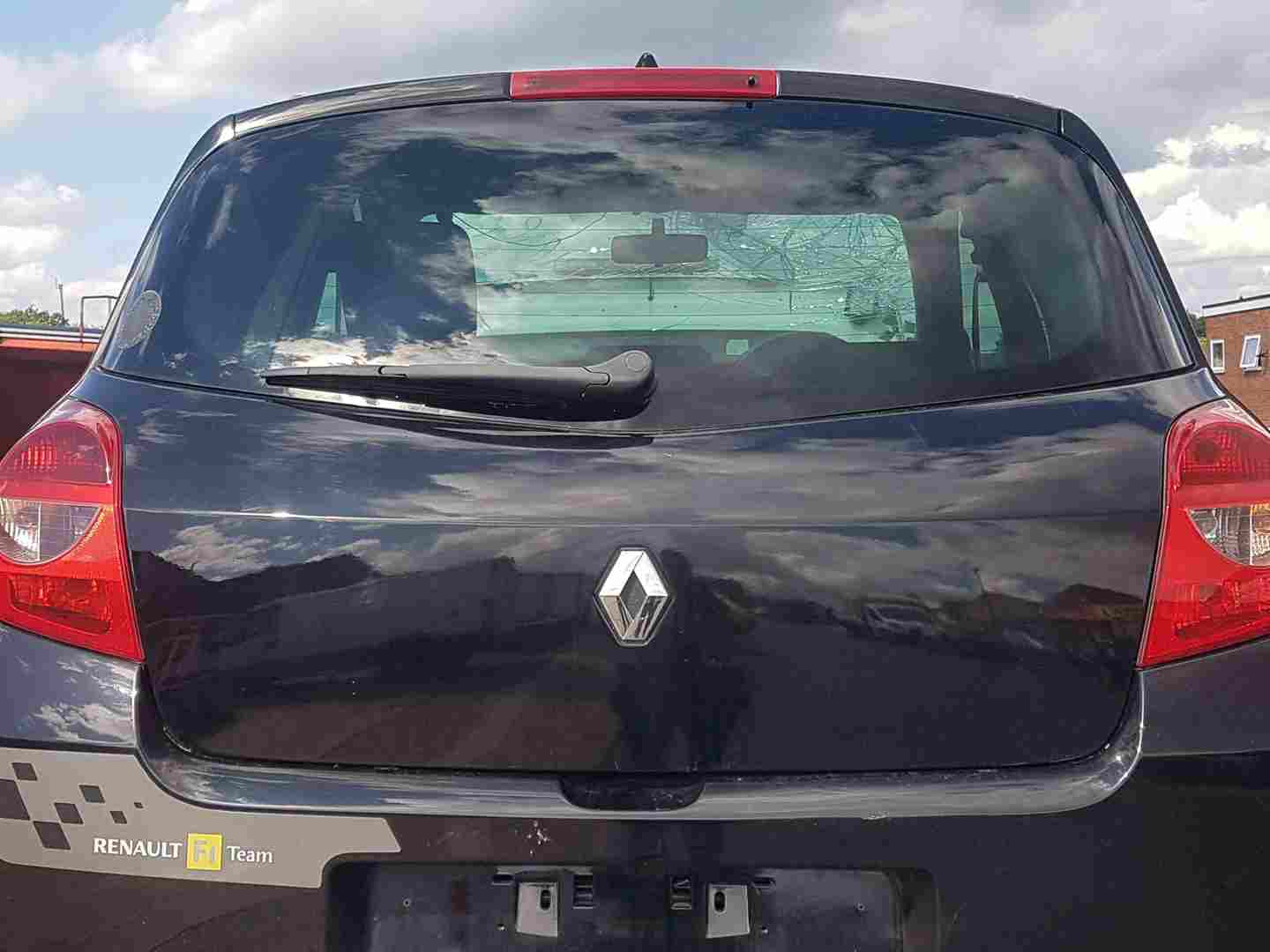 Thumb 2 Renault Clio Sport MK3 2009-2012 197 200 Rear Boot Tailgate Black Tegna