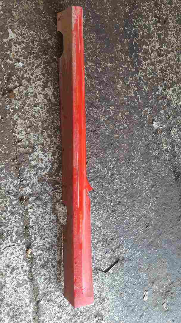 Renault Clio Sport MK3 2009-2012 200 Passenger NSF Front Side Skirt Red OVNNF