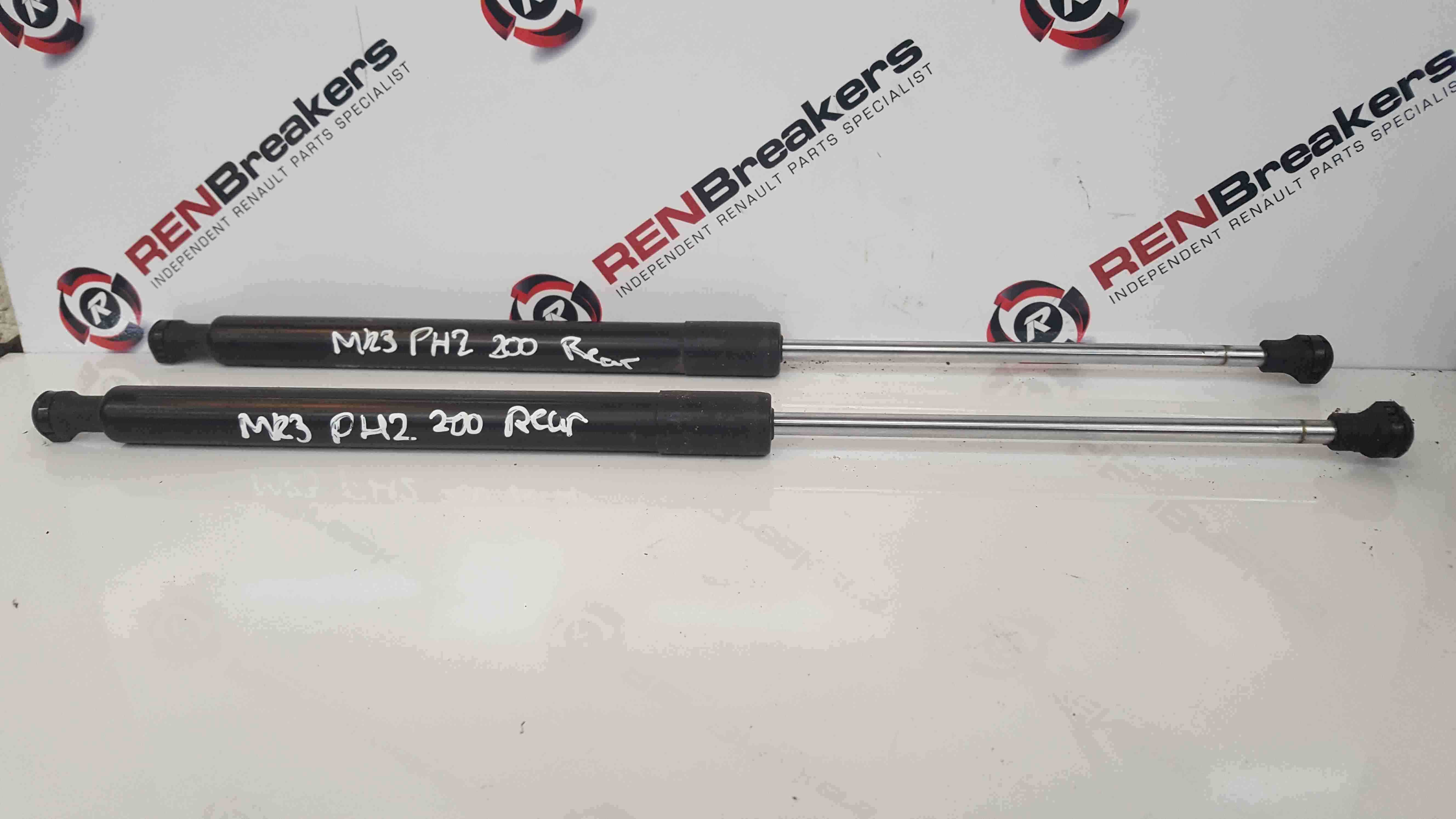 Renault Clio MK3 2009-2012 200 Rear Boot Struts X2 8200299546