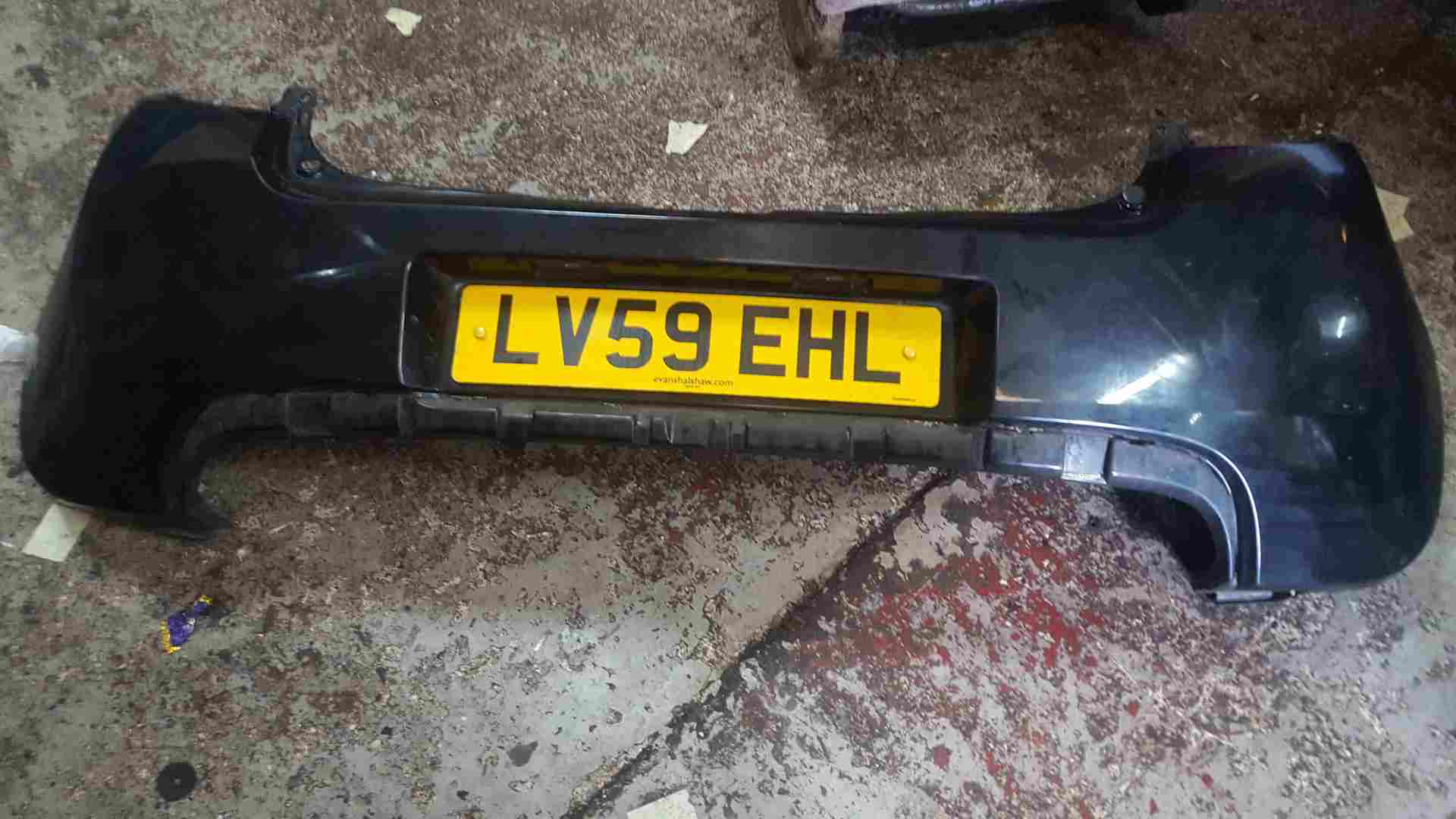 Thumb 2 Renault Clio Sport MK3 2009-2012 200 Rear Bumper Black Tegna TEGNA 