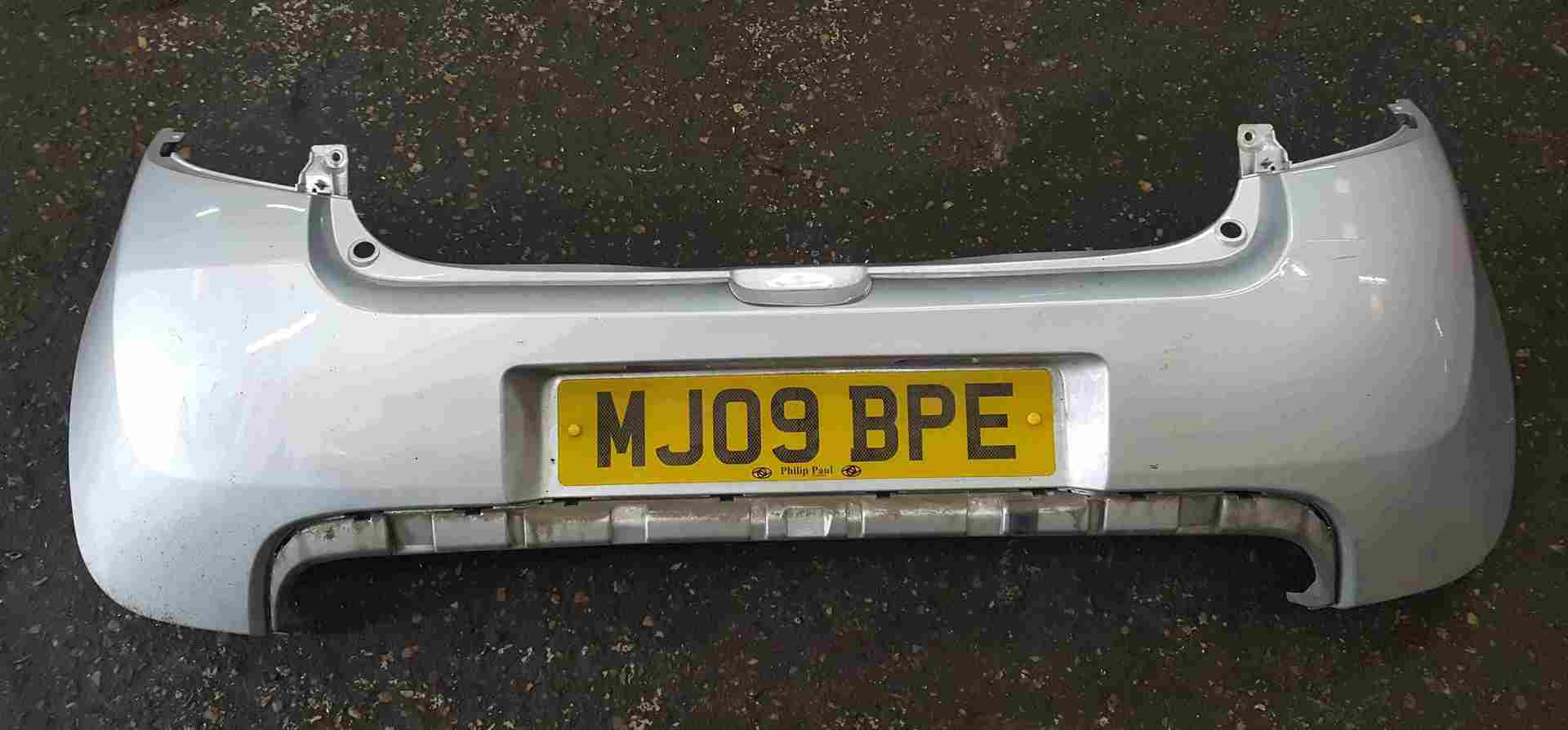 Renault Clio Sport MK3 2009-2012 200 Rear Bumper Silver TED69