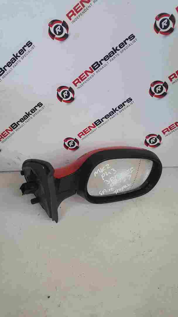 Thumb 2 Renault Clio Sport Trophy 2001-2005 182 Drivers OS Wing Mirror Red OV727